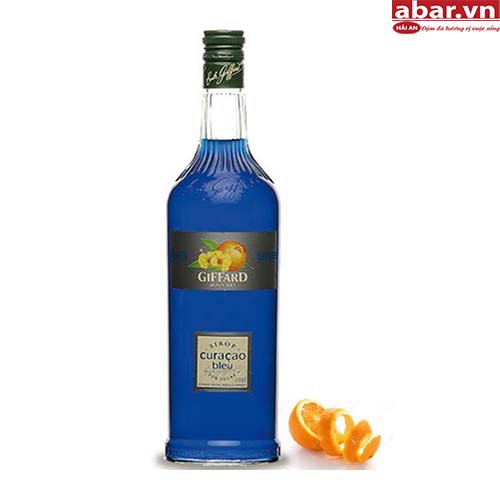 Siro Giffard Vỏ Cam (Giffard Blue Curacao Syrup) - Chai 1L