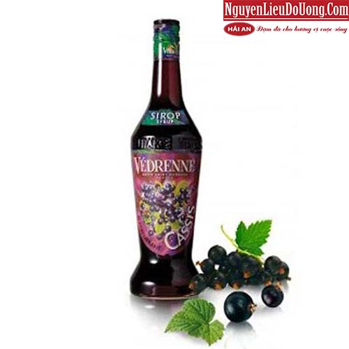 Siro Vedrenne Việt Quất (Vedrenne Blueberry Syrup) - Chai 700ml